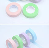 Kekelala 4 Rolls Colorful Eyelash Extension Tapes Soft Medical Breathable Adhesive Tape Cutter for False Lashes Makeup Tools