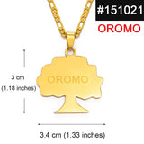 Anniyo Ethiopia Oromia Pendant and Necklaces for Women Men Oromo Necklaces Jewelry @151021