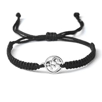 Charm OM Symbol Handmade Braided Rope String Adjustable Red Black Bracelets Women Men Lucky Fashion Jewelry Friend Gift Prayer