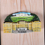 Magnetic refrigerator magnets Italy Switzerland Chile Austria European  countries Tourist attractions souvenir Home decoration
