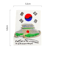 Magnetic stickers refrigerators World tourist souvenirs France Paris Japan Travel fridge magnets Prague Thailand Germany Italy