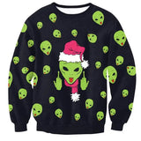 3D Christmas Deer Snowman Christmas gift Santa Claus Patterned Ugly Sweater Jerseys and Sweaters blouses For Men Women Pullover