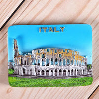 Magnetic refrigerator magnets Italy Switzerland Chile Austria European  countries Tourist attractions souvenir Home decoration