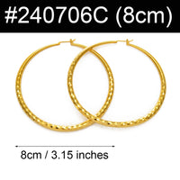 Anniyo African Round Earrings Women Girls Gold Color Exaggerat Jewelry,Ethiopian Brazilian Africa Big Earrings Nigeria #240706