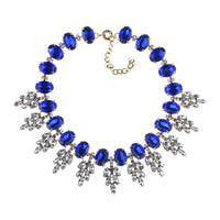 2025 New Luxury Crystal Rhinestone Collar Choker Necklace Women Indian Ethnic Statement Maxi Big Bib Necklace Wedding Jewelry