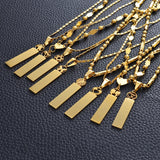 Anniyo Customize Capital Letters Pendant Necklaces,Personalized Name Hawaiian Kiribati Heart Lovers Coconut Tree Jewelry #156721