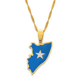 Anniyo Great Somalia Pendant & Necklaces for Women Men Jewelry #148721