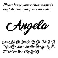 Sipuris Fashion Custom Name Earrings Personalized Stainless Steel Initial Letter Nameplate Jewelry For Women Stud Earrings Gifts