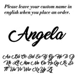 Sipuris Fashion Custom Name Earrings Personalized Stainless Steel Initial Letter Nameplate Jewelry For Women Stud Earrings Gifts