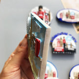 Country Fridge Magnets UK London Building Fridge Magnet Sticker World Travel Souvenir Magnetic Magnet Birthday Gift