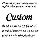 Sipuris Fashion Custom Name Earrings Personalized Stainless Steel Initial Letter Nameplate Jewelry For Women Stud Earrings Gifts