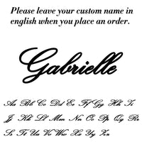 Sipuris Fashion Custom Name Earrings Personalized Stainless Steel Initial Letter Nameplate Jewelry For Women Stud Earrings Gifts
