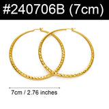 Anniyo African Round Earrings Women Girls Gold Color Exaggerat Jewelry,Ethiopian Brazilian Africa Big Earrings Nigeria #240706
