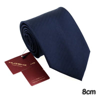 Banquet England Style Necktie Journalist Stripe Shape Waterproof Tie Men Formal Business Navy Solid Suit Evening Dress Neck Tie