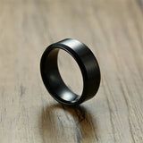 Sikh Symbol Rings Men Hinduism Engraved Sikhism Stainless Steel Signet Band Ring Religious Jewelry