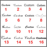 Customized Name Necklaces Pendants for Men Women Personalized Custom Gold Plated Pearl Chain Stainless Steel Nameplate Jewelry