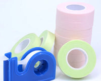 Kekelala 4 Rolls Colorful Eyelash Extension Tapes Soft Medical Breathable Adhesive Tape Cutter for False Lashes Makeup Tools
