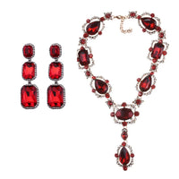 Luxury Austrian Crystal Glass Choker Necklace Women Jewelry Best Friendship Statement Necklaces Pendants For Bridal Wedding