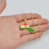 Anniyo Kurdistan Pendant Necklaces Charm Jewelry Kurdish @254621