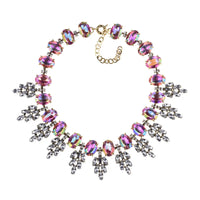 2025 New Luxury Crystal Rhinestone Collar Choker Necklace Women Indian Ethnic Statement Maxi Big Bib Necklace Wedding Jewelry