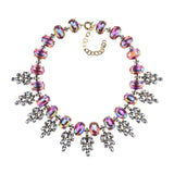2025 New Luxury Crystal Rhinestone Collar Choker Necklace Women Indian Ethnic Statement Maxi Big Bib Necklace Wedding Jewelry