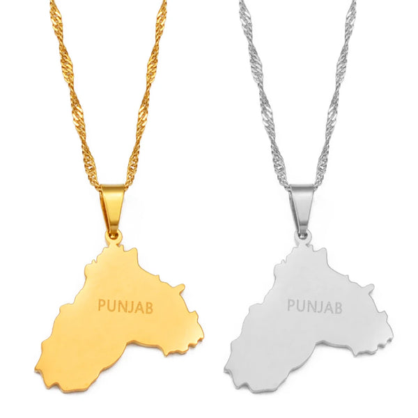 Anniyo Punjab Pendant Necklace for Women Men  Jewelry #215221
