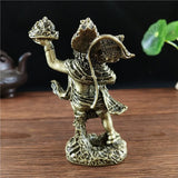 Bronze Color Hanuman Statue Figurine Ornaments Resin Indian Hindu Monkey God Buddha Statues Sculpture Home Decoration Lucky Gift