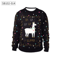 2025 Ugly Christmas Sweater For gift Santa Elf Funny Pullover Womens Mens Jerseys Party Birthday SnowmanXmas Sweatshirt