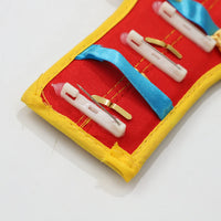1 Pair Drum Horn Band Tassel Fringe Chain Shoulder Badge Applique Epaulet Clothing Uniform Party Performance Costume Accessories