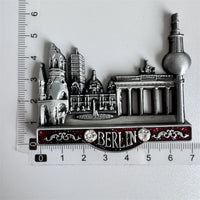 Metal Fridge Magnets Thailand Monaco Seattle Dubai Brugge Egypt Oman Austria Munchen Berlin Krakow Germany Prague Switzerland