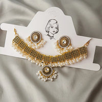 Luxury Retro Crystal Bridal Jewelry Sets for Women Ethnic Indian Gold Plated Wedding Necklace Earrings Sets Valentine's Day Gift