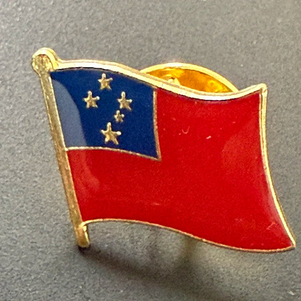 Samoa Flag Badge Pin Lapel Pin Badge for Backpack