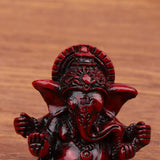 Creative Decorative Ganesha Buddha Statue Handicraft Resin Art Elephant God Sculptures Carved Rresin Ganesha Ornaments Car Decor