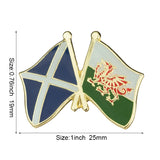 Scotland Flag Laple Pin Badge Brooch
