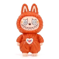 Rab face-changing doll animation keychain, student bag pendant, tabletop ornaments, children's toys, gifts