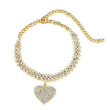 Shining Cubic Zirconia Chain Anklets for Women Fashion Ankle Bracelet on the leg Sandals Foot Jewelry Summer Accessories