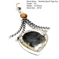 Genuine Turquoise Ruby Labradorite Rose Quartz Agate Jasper  Pendant