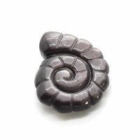 Crystal Stone Carved Spiral Pendants For Women Necklace DIY Amethyst Rose Quartz Labradorite Fluorite Agate Pendant Man Jewelry
