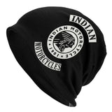 Indians Motorcycle Warm Knitted Cap Fashion Bonnet Hat Autumn Winter Outdoor Beanies Hats for Unisex Adult