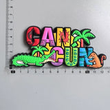 PVC Fridge Magnets Tourist Fridge Magnets for Cancun Mexico Honduras Fridge Decorations Stickers Home Decor