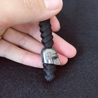 Vintage Hand-knitted Lanyard Keychain Biker helmet Pendant Paracord Rope weave Accessories Bag Hanging Handmade Car Keyring