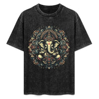 HINDU GOD GANESH T-Shirt blue lock Funny t-shirts anime figures luxury t-shirt mens white t shirts