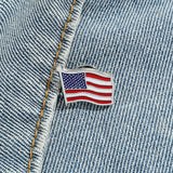 Fashion USA American Flag Brooch Anime Enamel Pin Custom Badge Lapel Pin Halloween Accessories Jewelry Gift