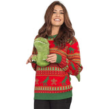 Ugly Christmas Sweater 3D O Neck Pullover Knitted Sweater