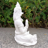 Sandstone Shiva Statue Yoga Figurine Zen Meditation Buddha Decor India Religion Feng Shui Craft  Home Decoration Accessories