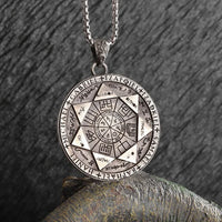Retro Devil Mask Pendant Japanese Samurai Style Punk Pendant Necklace Men's Gothic Halloween Jewelry Gift