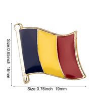 Brunei Uganda Ukraine Uruguay Uzbekistan Spain Greece Singapore New Zealand Hungary Armenia Iraq Flag Badge Lapel Pins Brooch