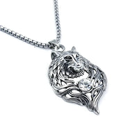 Domineering Flying Eagle Animal Pendant Necklace Men's Fashion Rap Cool Trendy Party Jewelry
