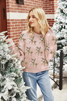 ZEKYE Christmas Sweater Woman Women's Clothing Winter Women's Sweater Women's Dress Long Sleeve Red Sweater Pull Y2k Pullover