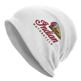 Indians Motorcycle Warm Knitted Cap Fashion Bonnet Hat Autumn Winter Outdoor Beanies Hats for Unisex Adult